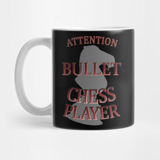 bullet chess player Mug